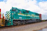 OMLX 503 x-HBRY 5005 - Still in Hudson Bay Railway Polar Bear logo